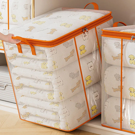 Transparent Plastic Storage Bag for Blankets and Bedding
