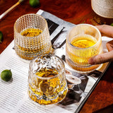Old Fashioned Whiskey Glasses - Set of Tumblers
