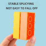 80PCS Creative Colorful Building Blocks Set for Kids