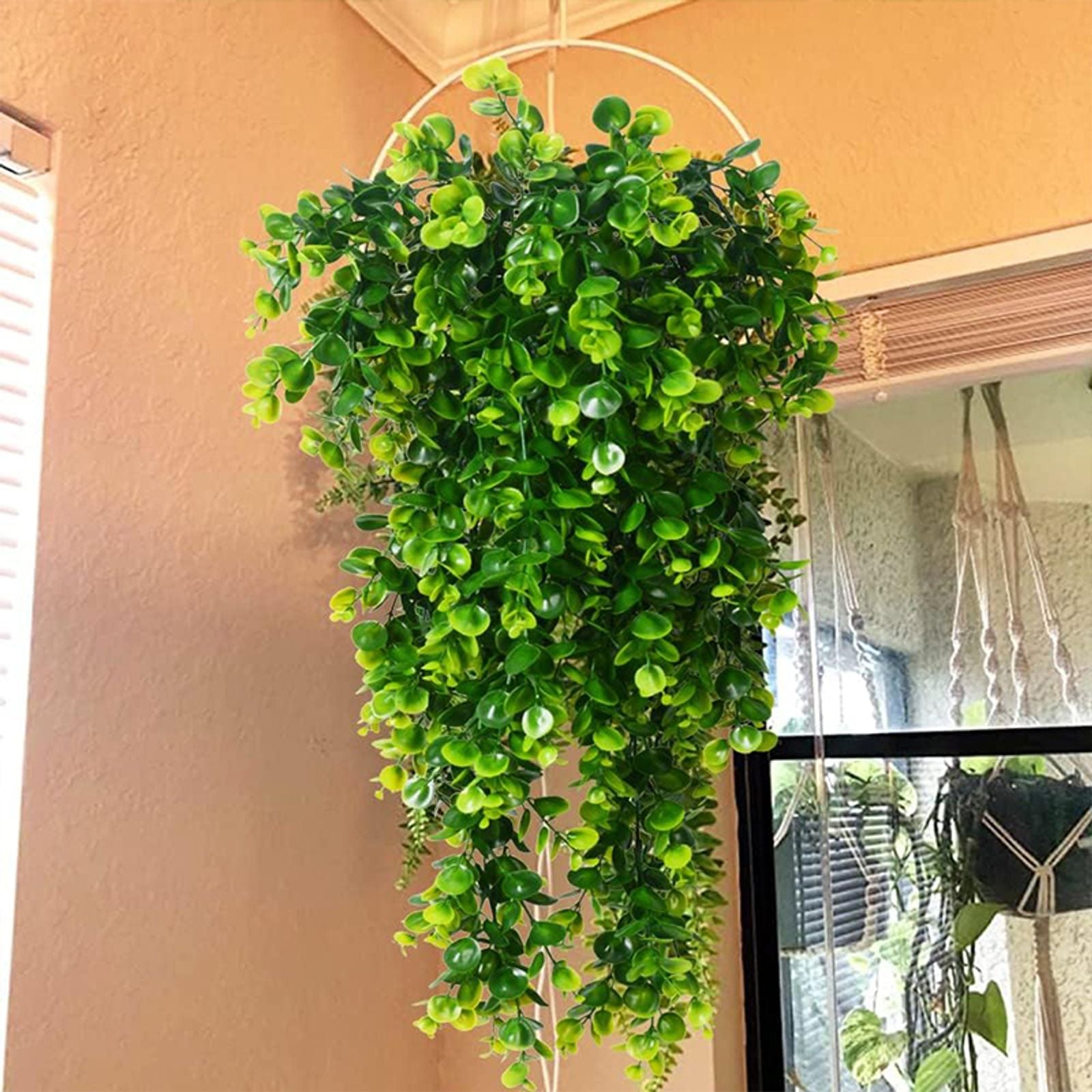Artificial Eucalyptus Vine - UV Resistant Hanging Greenery