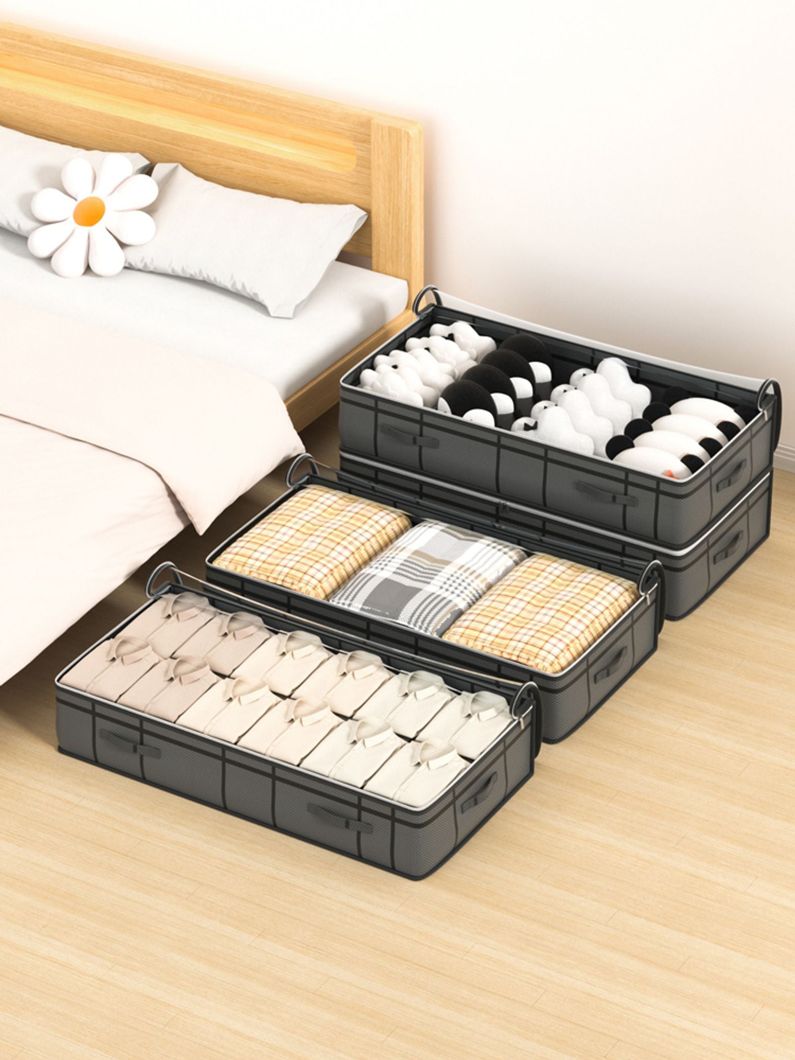 Large Foldable Under Bed Storage Bag