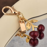 Luxury Cherry Bear Keychain Pendant for Bag or Car