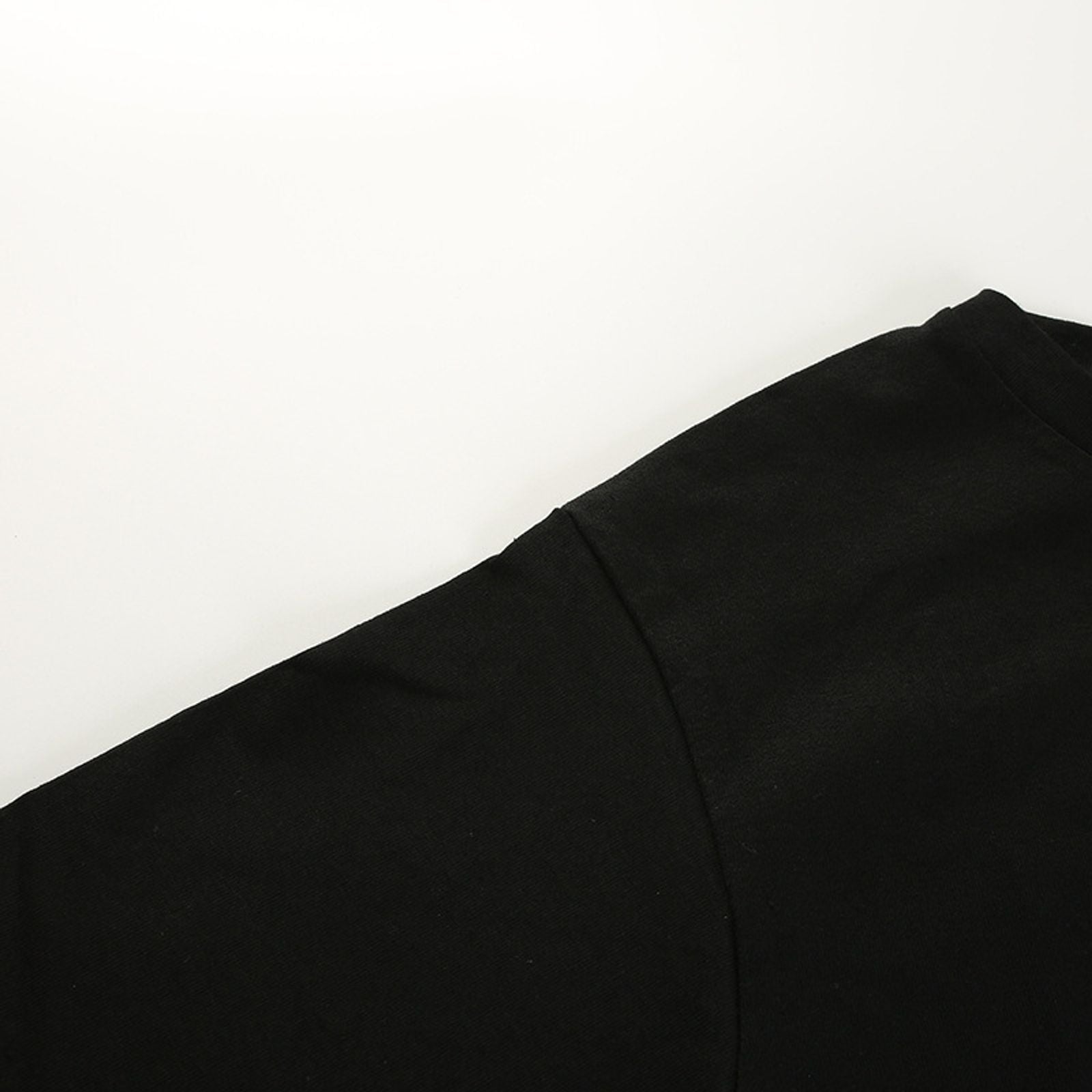 Women’s Black Short Sleeve Crop Top