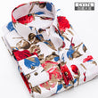 Men's Thin Long-Sleeve Printed Casual Shirt
