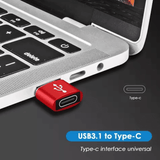 USB to Type C Converter Adapter – Portable USB 3.0 to Type C Adapter for Phones & Computers