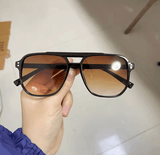 Vintage Big Sunglasses – Square Designer Shades for Men & Women