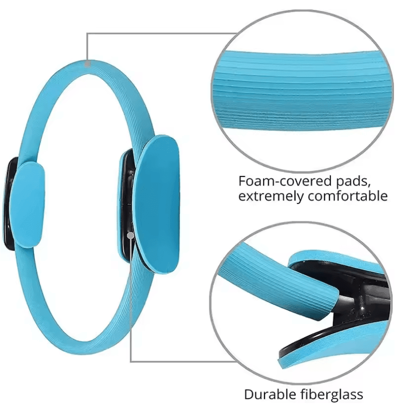 Yoga & Pilates Resistance Ring – Pelvic Floor & Leg Trainer for Toning & Strength
